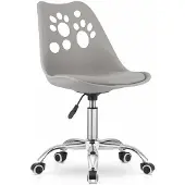 Merkloos Ergonomischer Bürostuhl mit Rollen und verstellbarer Höhe