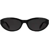 Calvin Klein Jeans Jeans Women's Sunglasses CKJ25618S - Black with Solid Grey Lens