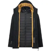 Regatta Wentwood3in1 BlkWdBrown XL