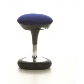 Topstar SITNESS 20 - Arbeitsstuhl Arbeitshocker Blau Stoff