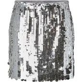 Pieces Pcmalou Minirock | Grau | S