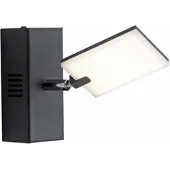 Paul Neuhaus LED Wandleuchte "PURE Mira", schwarz (schwarz pearl), 1, H: 8,5cm, 1 Stk., Leuchten, Dimmbar, CCT, Wippschalter, Fernbedienung, beweglich, LED Wandleuchte