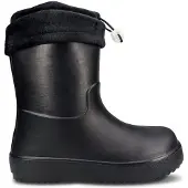 Permani Kinder Gefüttert Gartenschuhe Isoliert Gummistiefel in Schwarz Assoro Gr.35