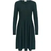 Kaffe Midikleid "Damen Kleid KAmalina", Damen, Gr. L, N-Gr, grün (magical forest), Obermaterial: 80% Viskose LENZING ECOVERO CV LenzEcov. 20% Nylon NY., Kleider Midikleid