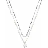 Brosway Delicate Double Necklace With Pearls And Chakra Crystals Bhkn131