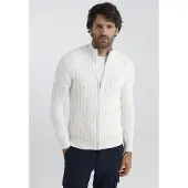 Felix Hardy Strickjacke "Strickjacke mit Zopfmuster"