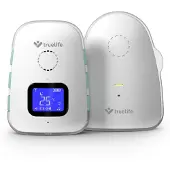 TrueLife NannyTone VM3, Digitales Babyfon, 800 m, 300 m, 800 m, 2400 - 2480 MHz, Grün, Weiß