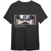 Pierrot Kakashi Eyes Naruto Shippuden Kurzarm-t-shirt