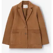 Sissy-Boy Lichtbruine Suéde Blazer | Größe: S
