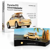 Sonstige Verlage FRANZIS 67263 - Porsche 911 "Surfbrett" Adventskalender 1:43