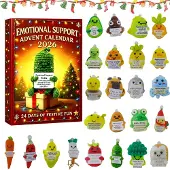 Dripio Adventskalender 2026, 2D Acryl-Figuren, 24-teilig