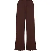 Hunkemoller Pyjama-Hose Loose Pointelle Braun