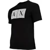 Armani Exchange für Herren. 8NZTCKZ8H4Z1200 Quadrate T-shirt schwarz (XL), Lässig, Baumwolle, Kurzarm