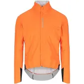Q36.5 - Rain Shell Jacket - Fahrradjacke Gr L orange