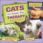 Sonstige Verlage Cats Are Cheaper Than Therapy 2027 Wall Calendar