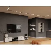 Furniture24 Wohnwand SOHO 5 modernes Wohnzimmer Kaschmir