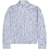 Garcia V260235_ladies shirt ls breeze blue L