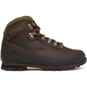 Timberland Wanderschuh "Euro Hiker F/L", Herren, Gr. 41, braun (dunkelbraun), Leder, Schuhe Wanderschuh