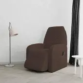 Merkloos Modische Sitzbezüge für Relaxliegen, in Braun, einheitliche Größe