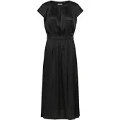 Kaffe Cocktailkleid "Damen Maxikleid KAamara", Damen, Gr. 40, N-Gr, schwarz (schwarz deep), Obermaterial: 100% Polyester PES., Kleider Cocktailkleid
