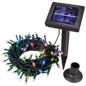 Esotec Solar-Lichterkette 100 LED´s bunt