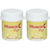 AmosVital Vitamin C PUR Pulver 2x 2x100 g