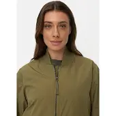Camel active Bomberjacke mit seitlichem Reißverschluss in Oliv | Gr.: 42