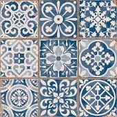Peronda FS Faenza Bodenfliese azul 33x33 cm matt FSFAENZAA