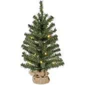 Everlands Kaiserlicher Baum vorbeleuchtet h60 cm20l grün (groen)