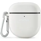 Bose QuietComfort Earbuds II Case Cover Weiß Schutzhülle Für Ohrhörer