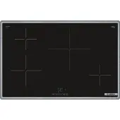 Bosch Serie 4 PIE84KBB5E, Schwarz, Arbeitsplatte, 80 cm, Zonen-Induktionskochfeld, Glaskeramik, 4 Zone(n)