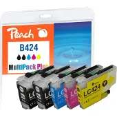 Peach Patrone Brother LC-424 MultiPack Plus kompatibel - Kompatibel - Tintenpatrone