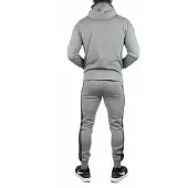 Nike Air Herren Fleece-Trainingsanzug Full Set Grau