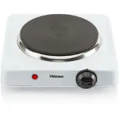 Tristar Haushaltsgeräte TRISTAR Kochplatte KP-6185 Einzelplatte 15 cm 1000 W 230 V Weiß