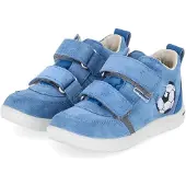 Pepino by Ricosta Burschen Klettschuhe LIV Blau Leder und Synthetik Größe: 22