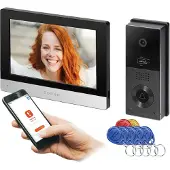 ORNO XIRAN WLAN-Video-Türsprechanlage 8 Zoll 2-Draht Full HD, OR-VID-MA-1079/B