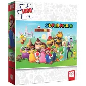 USAopoly Super Mario: Mushroom Kingdom - 1000 Piece Puzzle