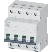 Siemens 5SL6425-6 Leitungsschutzschalter 400V 6kA, 4-polig, B, 25A 5SL64256