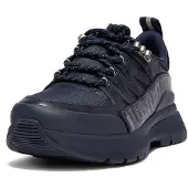 FitFlop Neo-D-Hyker Outdoor-Sneaker aus Leder-Mix BLACK 36