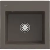 Villeroy & Boch V&B Spüle Subway 50 S m Abl.garn, Exzenter, timber CeramicPlus
