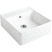 Villeroy & Boch Keramikspüle 632062M1, Spülstein Einzelbecken Spülsteine - inkl.