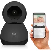Alecto SMARTBABY10BK WLAN-Babyphone mit HD-Kamera schwenkbar Nachtsicht Schwarz