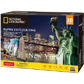 Cubic Fun 3d Puzzel NG The Empire State Building, 66 Stück(e), Gebäude