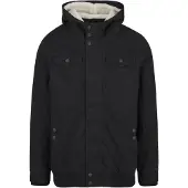 Brandit Winterjacke Herren Medow Jacket schwarz Basics 100% Baumwolle XXL