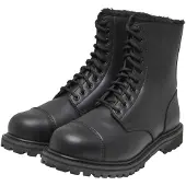 Brandit Boot Uni Fur Phantom Boots 10 Eyes schwarz Basics Leder EU42