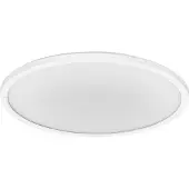Osram SMART+ Smart Home Deckenlampe WiFi ORBIS ULTRA SLIM, weiß / opal, für Wohn- / Esszimmer, Kunststoff, Modern, Smart Home Deckenlampe