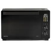 Hisense Mini-Backofen HOM30AF, 30 Liter, 1800 W, Umluftfunktion, digitales Bedienfeld, Schwarz