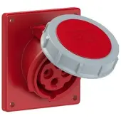 Pce 4142-6tt CEE-Anbausteckdose schräg (92x100mm) 16A 4p 6h IP67 TT 41426tt