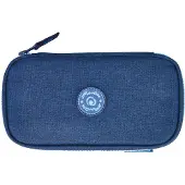 Herlitz beatBox ABC Blue/Turquoise, Weiches Federmäppchen, Polyester, Dunkelblau, Türkis, Muster, Reißverschluss, Erwachsene/Kinder