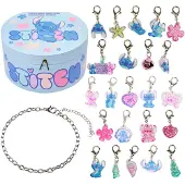 Dripio Stitch Adventskalender 2026 – 23 Charms + Armband für Mädchen